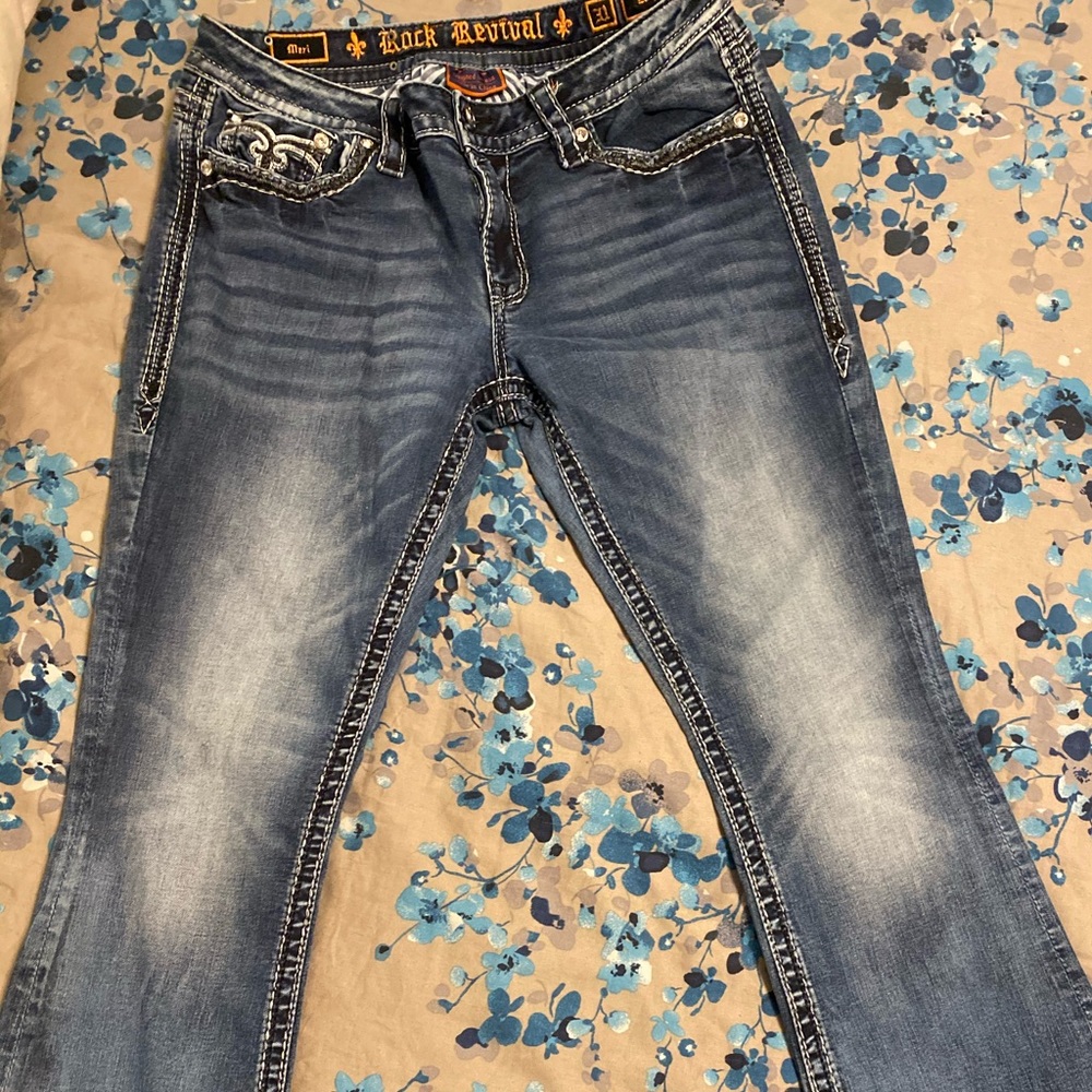 Size 31 Easy Boot Rock Revival Jeans